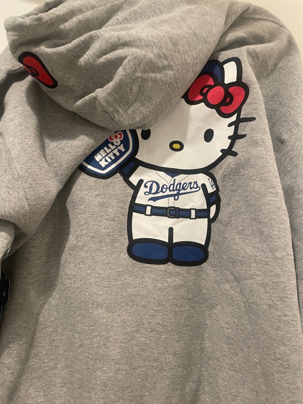 Hello Kitty Dodgers hoodie - new with tags - Picture 5 of 11